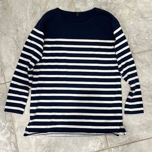 J. Crew striped shirt